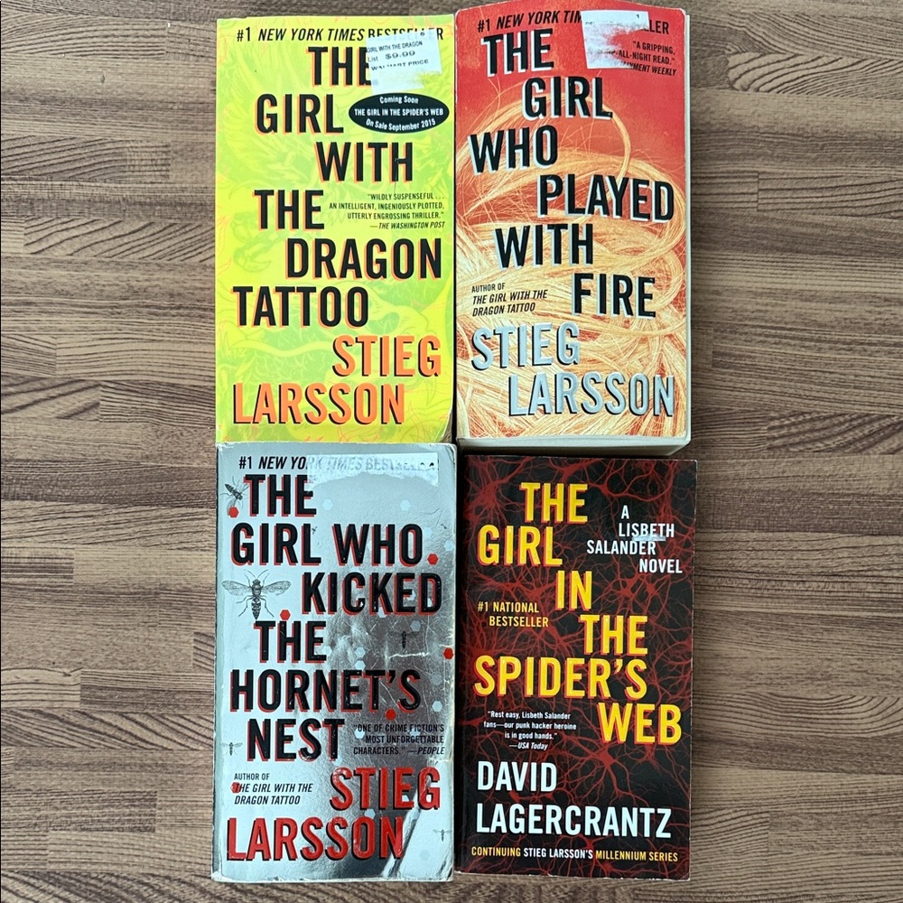 Stieg Larsson Book Set - The Girl with the Dragon Tattoo